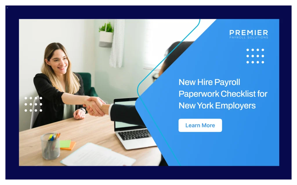 A complete new hire paperwork checklist for New York employers, federal forms, NY-specific docs, and what happens if you miss something.