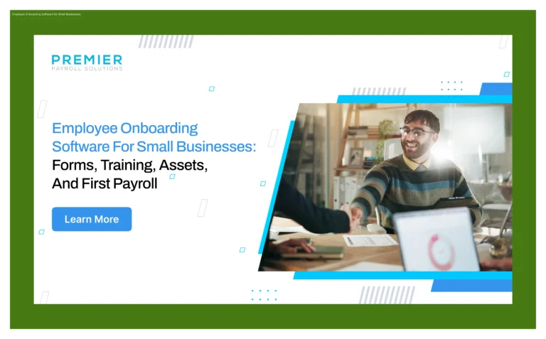 Employee onboarding software for small businesses. Forms, training, assets, and first payroll in one connected system.